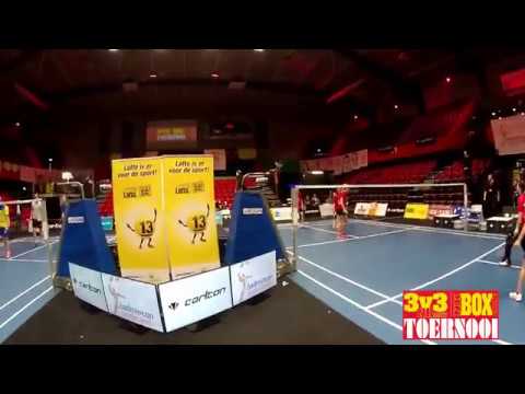 Clinic badminton BOX-game & 3v3 - Eredivisie finale