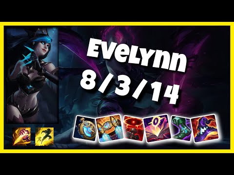 Evelynn vs Karthus EU Challenger JUNGLE (8/3/14) - v11.1