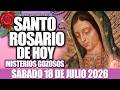 EL SANTO ROSARIO DE HOY SÁBADO 18 DE JULIO DE 2026-MISTERIOS DOLOROSOS🙏EL SANTO ROSARIO DE HOY❤️