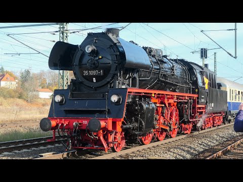 Dampflok Sonderfahrt: Volles Rohr durch Thüringen! | BR 35 & BR 50 – Unter Volldampf