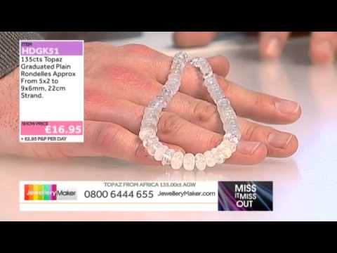 JewelleryMaker LIVE (MIMO) 04/02/14 - Amethyst Beads