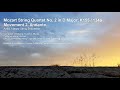 Mozart String Quartet No. 2 in D Major, K155 / 134a: Movement 2. Andante