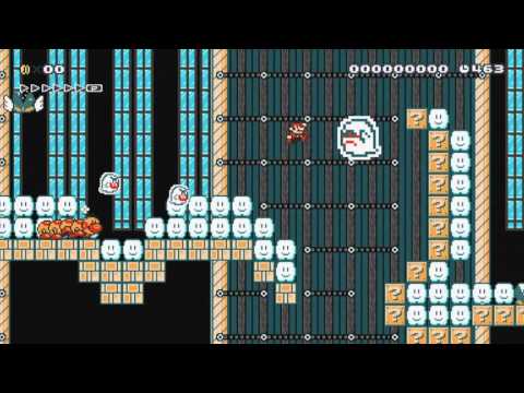 ポルターガイストブックの古びた書庫 by モンダイジ - Super Mario Maker - No Commentary 1AF