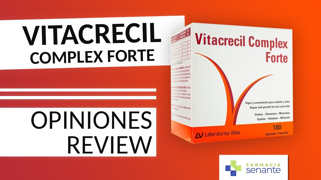 Watch VITACRECIL COMPLEX FORTE Opiniones 🌼 Vitacrecil Complex Forte Prospecto ✨ FARMACIA SENANTE Now VITACRECIL COMPLEX FORTE Opiniones 🌼 Vitacrecil Complex Forte Prospecto ✨ FARMACIA SENANTE