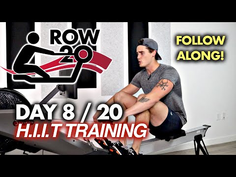 ROW-20 - Day 8 of 20 - You're Gonna Get SWEATY! (HIIT)