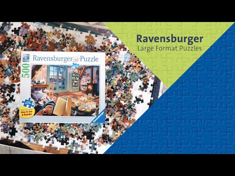 Ravensburger Dėlionė 500 vnt. - Dramblių šeima video