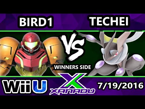 S@X 159 - SS | Bird1 (Yoshi, Samus) Vs. Techei (Greninja) SSB4 Tournament - Smash Wii U - Smash 4
