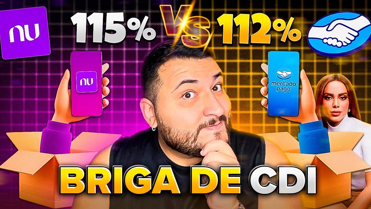 [Nubank vs Mercado Pago] LUCRE enquanto eles BRIGAM.. Até 120% do CDI!