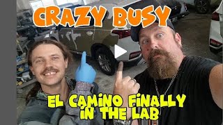 El Camino is Finally out of body and in the paint booth