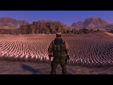 CHUCK NORRIS vs. 25000 CHICKENS  - Ultimate Epic Battle Simulator (1080p)