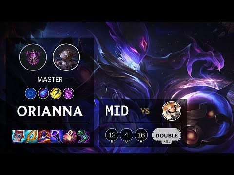 Orianna Mid vs Lux - EUW Master Patch 11.22