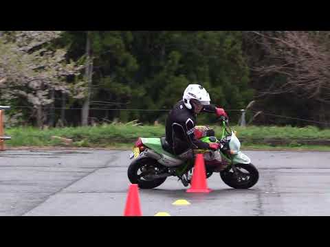 220424　長野モトジムカーナ練習会　miya0327　KSR2　ベストタイム　1’07.321