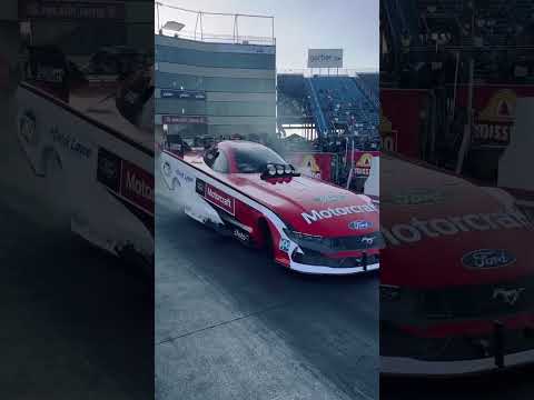 Thumbnail for Nitro Mustang Dark Horse Burn Out in Chicago | Motorcraft / Quick Lane Racing #motorsport #NHRA by Motorcraft