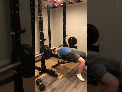 165lb Bench Press For 2 Reps || Road to 185lb