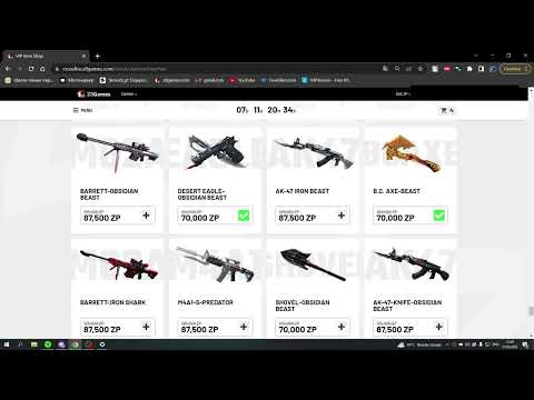 CrossFire West: Spending 380k ZP on VIPs with 30% discount