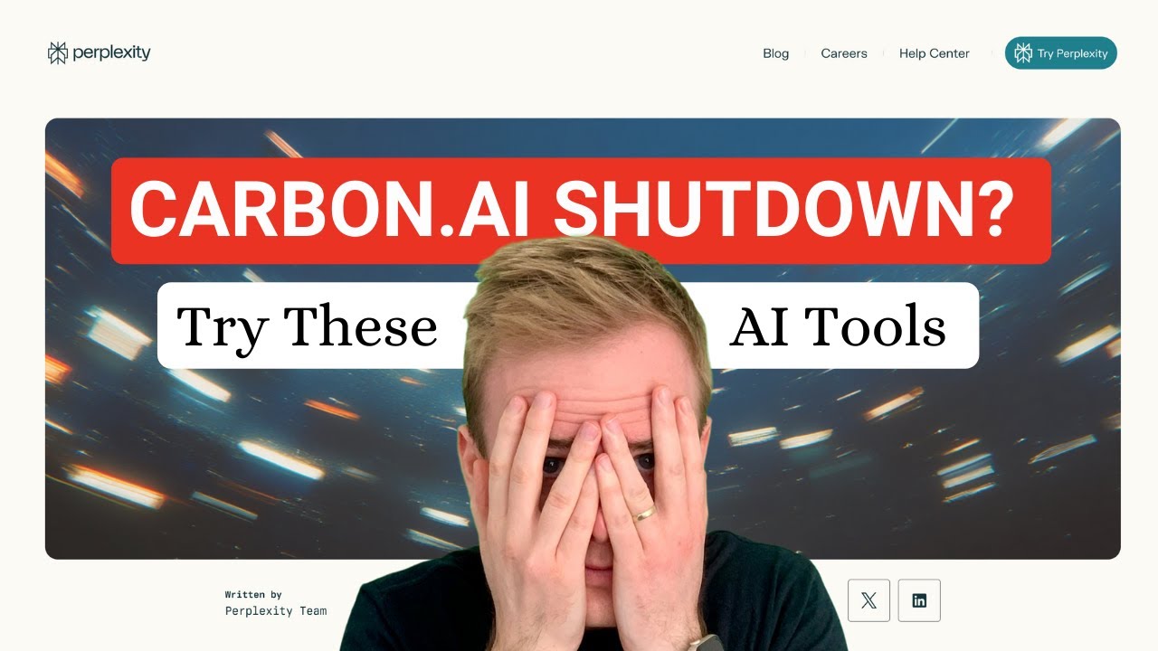 Carbon.ai Shutdown  No Worries! Try These AI Tools Instead thumbnail