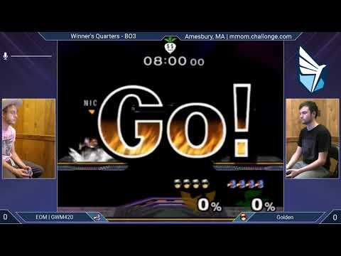 MMOM159 SSBM - GWM420 (Falco) vs. Golden (C. Falcon) - Melee WQF