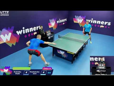 Настольный теннис. Вторая  игра на WINners CUP