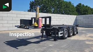 نیمه تریلر کانتینر &Ouml;zg&uuml;l F 3 axles Tipping 2xLift Axle | تصویر 4 - Autoline