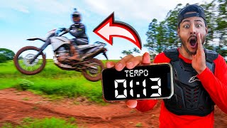 ELE TENTOU BATER O RECORD DA MINHA PISTA VALENDO 10.000 REAIS !