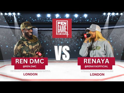 REN DMC Vs RENAYA | PenGame Rap Battle 2023