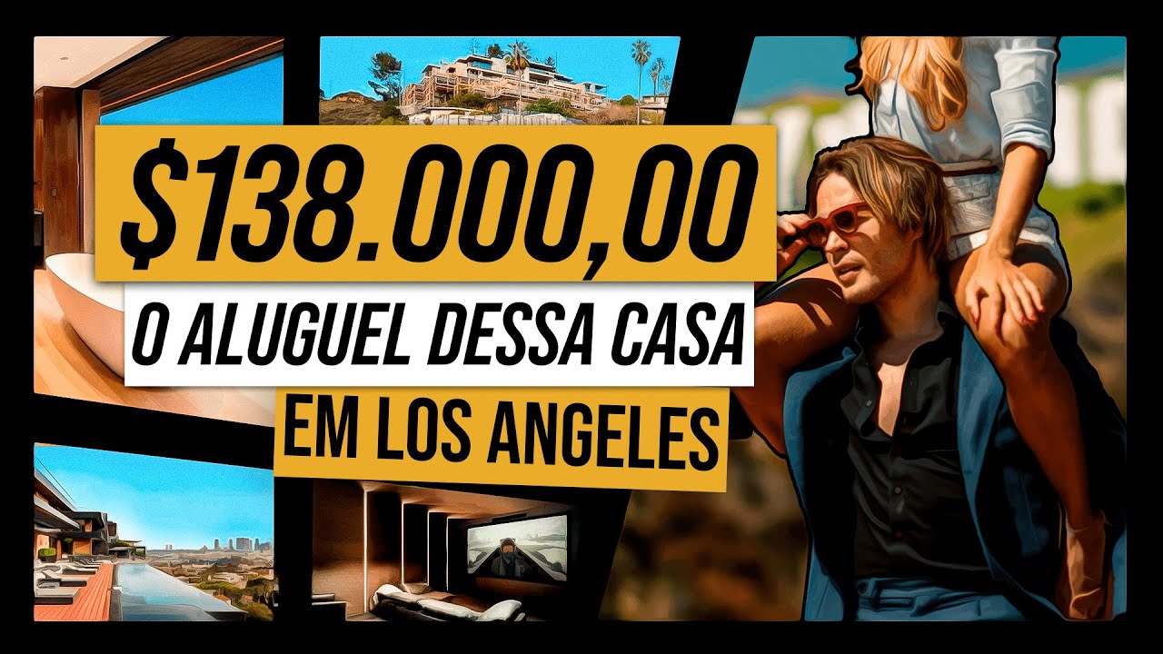 Futura casa do Thiago Finch em Los Angeles (12 quartos, 24 banheiros...)