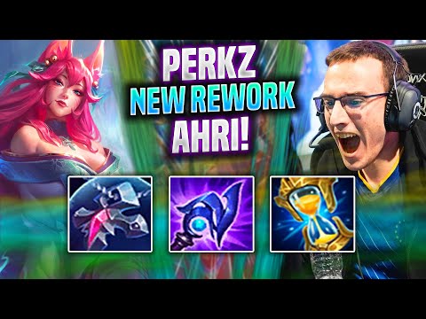PERKZ IS A BEAST WITH AHRI NEW REWORK! - VIT Perkz Plays Ahri Mid vs Twisted Fate! | Season 2022
