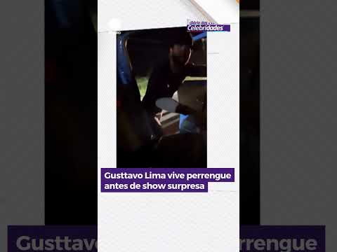 Gusttavo Lima decidiu fazer um show surpresa no meio de uma praça em Bela Vista (GO)