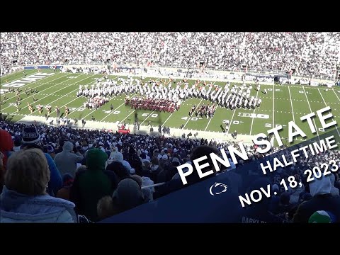 Penn State Blue Band Halftime Show - 11/18/2023.