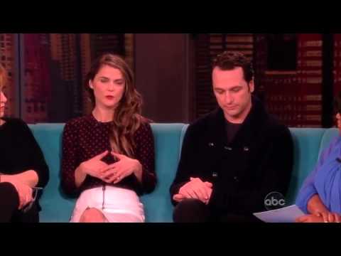 Matthew Rhys and Keri Russell - The View