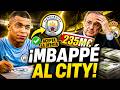 MBAPPÉ FUERA DEL REAL MADRID EL CITY PAGA 235M Y FLORENTINO YA DECIDIÓ