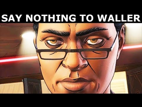 Say Nothing To Waller - BATMAN Season 2 The Enemy Within Episode 1: The Enigma (Telltale Series)