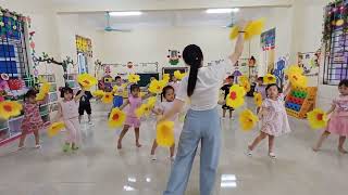 Hướng dẫn múa: Mầm non hạnh phúc thân yêu! (Gv: Quyên Đặng)