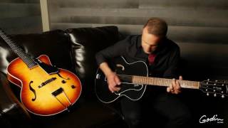 Video thumbnail for Godin Guitars 5th Avenue: Soul of a 1950s archtop with modern playability by Guitares Godin Officiel / Godin Guitars Official