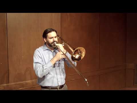 2018-2019 TMEA Tenor Trombone Etude #2
