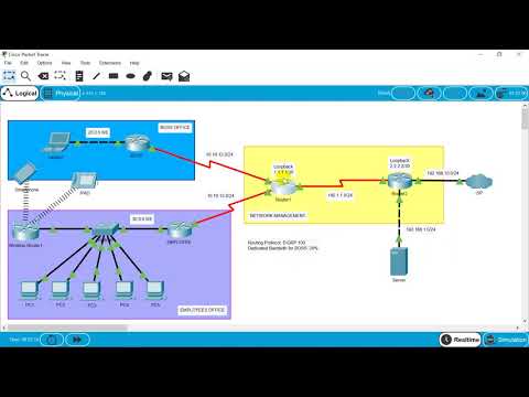 QoS(Quality of Service) Lab on CIsco Packet Tracer