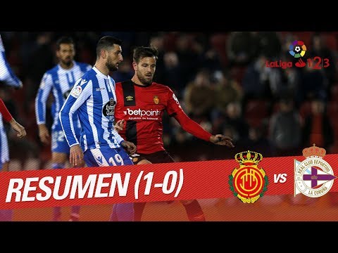 Resumen de RCD Mallorca vs RC Deportivo (1-0)