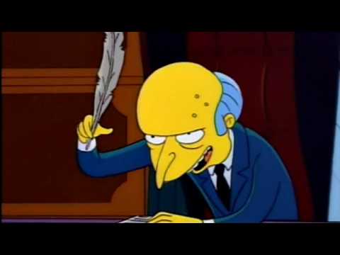 S05E09 - Mr Burns' Mysterious Tube