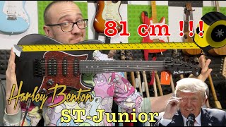 Video thumbnail for Czy warto kupić dla dziecka gitarę Harley Benton ST-Junior HSS SBK? by Overdrive Fun Studio