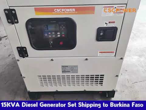 15KVA Diesel Generator Set Shipping to Burkina Faso