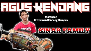 Download lagu Mantaaaap Skill Kendang Rampak Agus Kendang Sinar Family mp3