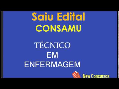 Apostila Concurso CONSAMU-PR Para o Cargo de Técnico em Enfermagem 2017