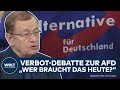 AFD: SPD will Verbotsverfahren vor Landtagswahlen! Hätte ein Antrag einen Erfolg? I WELT Analyse