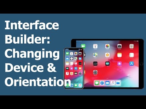 iOS Interface Builder: Changing Orientation and Device - Beginners