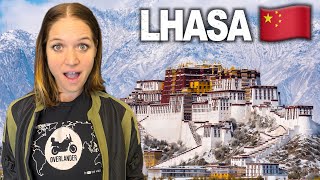 Inside the FORBIDDEN City of LHASA 😱🇨🇳 Riding China