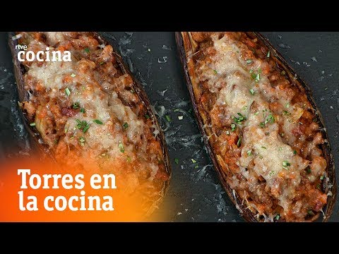 Cómo hacer berenjenas rellenas - Torres en la Cocina | RTVE Cocina
