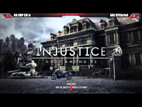 Injustice RG EMP CD Jr vs AGE NYChrisG East Coast Throwdown V Tournament