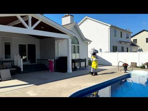 New Custom Outdoor Patio Build — by @HouseCraftersWNY