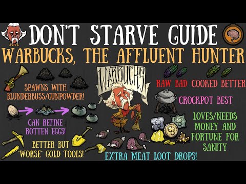 Don't Starve Guide But Warbucks Returns! Warbucks, The Affluent Hunter, Is Back [MOD BUT NOT REALLY]
