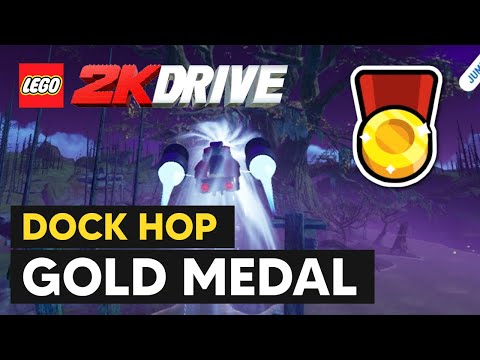 Dock Hop - GOLD Medal (On The Go Challenge) - LEGO 2K Drive